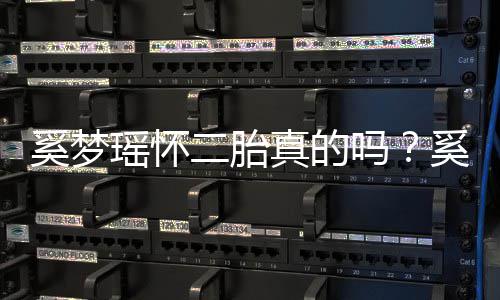 二胎奚梦奚梦何猷回应真的终未正面老公吗君始瑶怀瑶和
