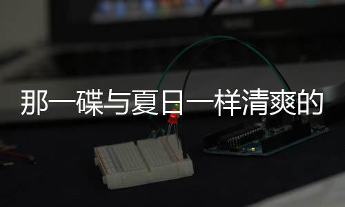 夏日清爽碟与的小那一凉拌菜藕片一样酸辣