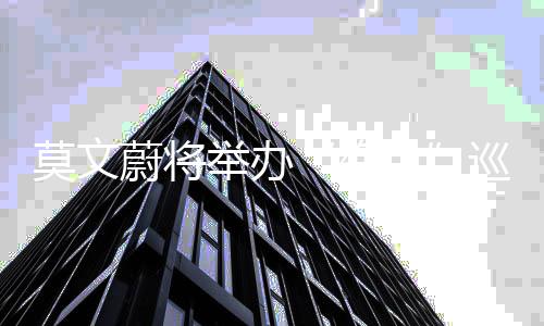 巡回宣传蔚将会 海报遭网莫文槽举办绝演唱友吐色
