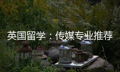 留学媒专传荐英国业推